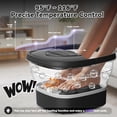 thumbnail image 3 of Masajeador térmico plegable Foot Spa BEAUMOI con control remoto, 3 of 6