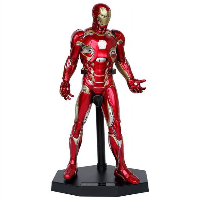 Crazy Toys Marvel Avengers IronMan Mark XLV MK45 1:6 XLIII Limit Battle Paint PVC Collectible Iron Man Figure Model Toys Gift Fivean unisex