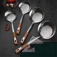 thumbnail image 3 of Frying Basket Stainless Steel Large Frying Filter Spoon Sieve Kitchen Supplies Frying Spoon, 3 of 4