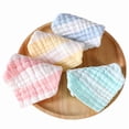thumbnail image 4 of XmhyTop-A Débarbouillettes en Coton Roses 30*30 cm, Lot de 2 Débarbouillettes Extra Douces pour Rots, Linges Réutilisables Très Absorbants pour le Visage et le Corps, Débarbouillettes Douces pour la Maison et le Voyage, 4 of 5