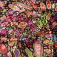 thumbnail image 5 of Ambesonne Groovy Valance Pack of 2, Hippie Paisley Leaves, 54"X18", Multicolor, 5 of 5