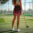 thumbnail image 4 of Pzuqiu Candy Bow Womens Golf Tennis Skorts with Shorts and Pockets High Waisted,with Pockets,Inner Shorts,Quick Dry Skorts,for Tennis Athletic Sports Running Pickleball, 4 of 7