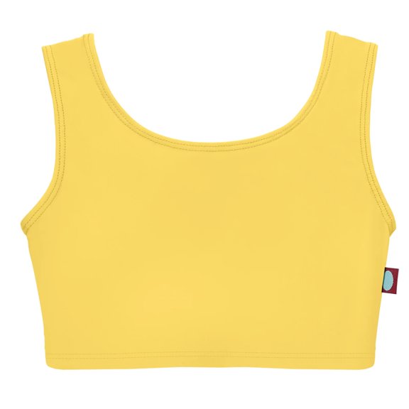 Girls UPF 50  Bikini Swim Tank | Yellow