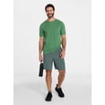 thumbnail image 2 of Athletic Works Men's and Big Men's DriWorks Mesh Tee with Short Sleeves, Sizes XS-5XL, 2 of 5