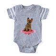 thumbnail image 1 of CafePress - Silky Terrier Valentine - Cute Infant Baby Football Bodysuit, 1 of 1