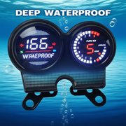Motorcycle Dashboard Speedometer Tachometer Motorcycle Digital Odometer For NKD Motors For AKT Motos For Workman125 For DT110 For FT150 FT125-black