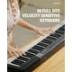 thumbnail image 2 of Teclado de piano Donner DEP-1 de 88 teclas con soporte, pedal y funda, 2 of 8
