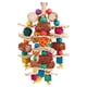 thumbnail image 3 of Juguete masticable para loros, jaula para loros, juguete para morder, accesorios para jaulas de pájaros, multicolor para hogar, periquitos,, 3 of 9