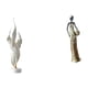 thumbnail image 1 of Escultura de pluma, estatua moderna de resina, colección de arte, artesanía, adorno de escritorio, figura decorativa para chimenea, gabinete de oficin, 1 of 8
