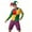 Men, variant on Jester Costume for Men Women,Halloween Terrifier Circus Clown Cosplay Matching Outfit,Color Block Harlequin Jumpsuit and Shirt Shorts Set for Couples Carnival Party Dress Up,Size 150