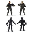 thumbnail image 4 of Esquirla 6 Pcs Mini Soldats Articulés Hommes avec Armes Ensemble de Jouets Modèles, 4 of 8