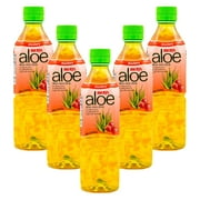 (5 pack) (5 Pack) Iberia Foods Iberia Aloe Vera Drink, 16.9 oz