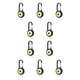 thumbnail image 3 of Linterna ajustable Yuarrent 3 modos llavero lámpara colgante brillo Negro 10Conjunto, 3 of 6