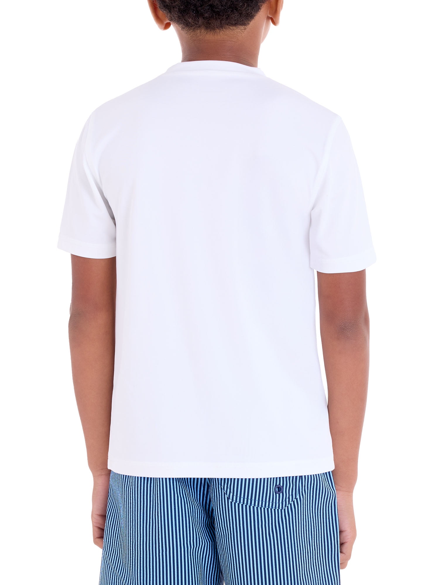 U.S. Polo Assn. Boys Short Sleeve Rashguard, Sizes 4-18