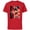 Red, variant on Deadpool Mercs Domino Hit Monkey Negasonic Cover Art - Short Sleeve Cotton T-Shirt for Adults - Customized-Red