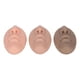 thumbnail image 4 of Modelo de nariz y boca de simulación, 3 piezas de silicona para nariz y boca, modelo de nariz de silicona para práctica de perforación, modelo de nariz de silicona construido para durar, 4 of 8