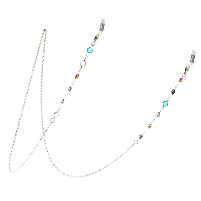 Multi Color Anteojos de terre Colcomx Titular Retenedor Cuello Cordón Cadena Collar de Cadena para Mujeres Gafas para gafas unisex