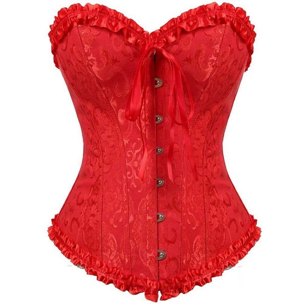 Corsé clásico europeo y americano con cinta para el abdomen, ropa interior sexy para novias, moldeadora corporal