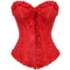 thumbnail image 1 of Corsé clásico europeo y americano con cinta para el abdomen, ropa interior sexy para novias, moldeadora corporal, 1 of 6