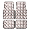 thumbnail image 1 of Disketp Cute Baseball for Crystal Velvet Car Mats Four-Piece Set,All-Season Automotive Protection, Vehicles, Cars, Trucks, and SUVs,Anti-Slip Design, 1 of 7