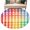 Multi, variant on Round Rugs 5Ft, Colorful Stripe Round Area Rug Washable Indoor Throw Carpet, Farmhouse Striped Modern Abstract Art Soft Non Slip Circle Rug for Cabinet Bathroom Home Decor Aesthetic