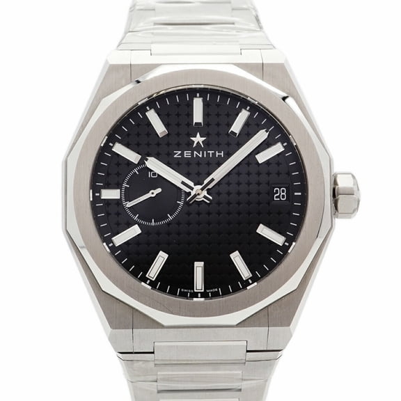 Pre-Owned Zenith Defy Skyline 03.9300.3620 Black Dial Men's Watch