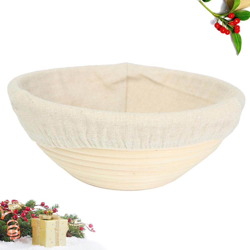 Rattan Dough Proofing Basket Bread Making Loaf Dough Rising Basket