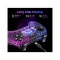 thumbnail image 5 of Switch Pro Controller,Wireless Switch Controller Compatible with Nintendo Switch/Lite/OLED/PC,Bluetooth Pro Controller Switch with Adjustable LED Light/Turbo/Vibration,Wake-Up, 5 of 7