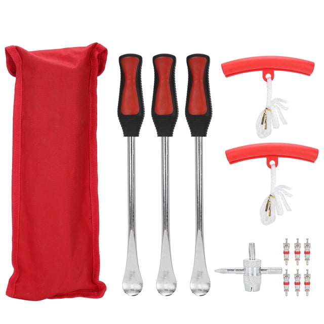 Tire Cuillère Levier Moto Changement Kit Détachant Outil de Réparation en Acier Inoxydable Quincaillerie