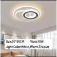 thumbnail image 3 of Luces de techo modernas para sala de estar Lámpara de techo LED ultradelgada Lámpara de techo LED para dormitorio Accesorio de iluminación, 3 of 5