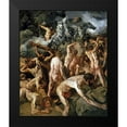 thumbnail image 2 of Trubner, Wilhelm 15x17 Black Modern Framed Museum Art Print Titled - Combat of the Titans, 2 of 5
