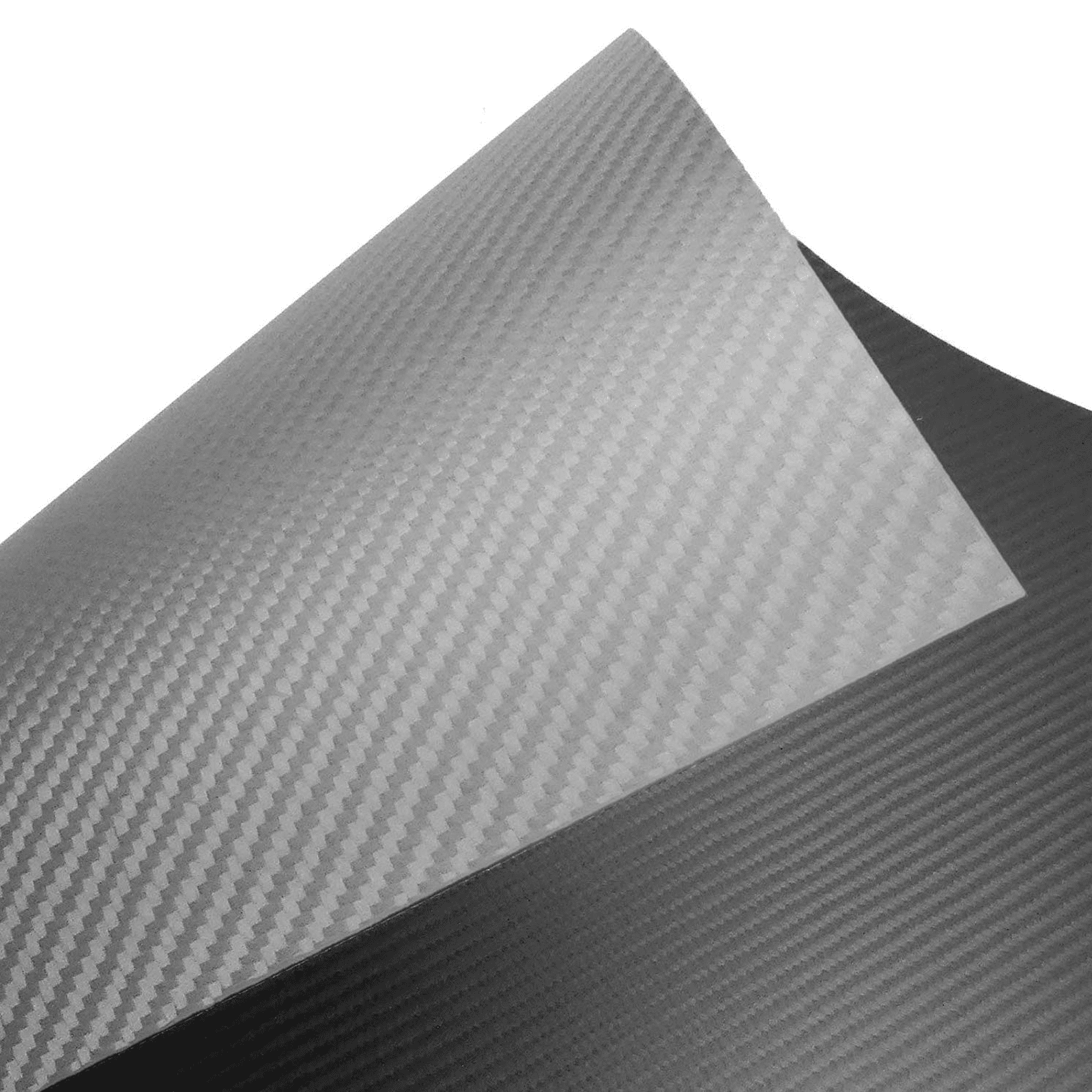 500x400x.3mm 3k Carbon Fiber Veneer Sheet Panel Twill Weave Matte