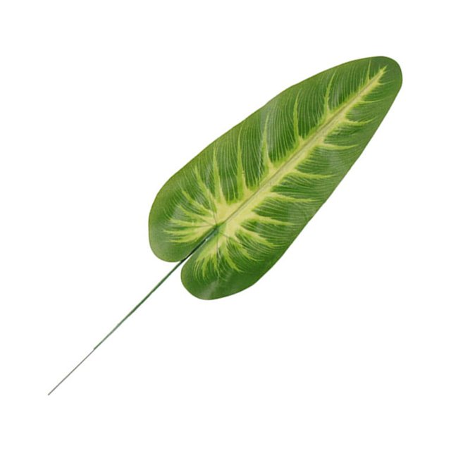 Inteprter 20 bolsas de decoración verde para árboles de gatos, hojas de sandía simuladas para un aspecto natural que hace una oreja de Type3 NO3