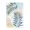 Pastel Blue Palm Fronds_v1, variant on Stupell Industries Bohemian Blue Palm Fronds in Pastel Haze Canvas Art, 16 x 24, by Nan