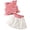Red, variant on WIBACKER 3M-3Y Toddler Baby Girl Plaid Shirt Soft Ruffled Tank Top Lace Skirt with Bow Summer Infant Outfits Set
