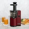 thumbnail image 2 of Omega Pure Press Cold Press, Vertical Low-Speed Juicer, in Red (VSJ843QR), 2 of 10
