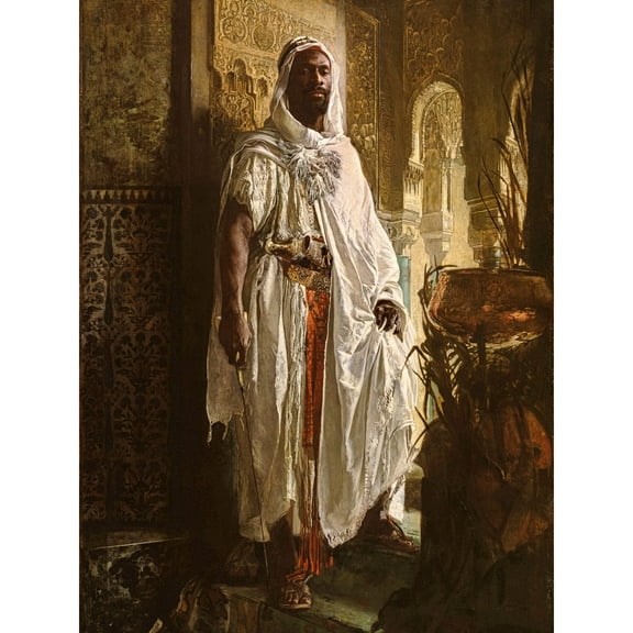 Charlemont The Moorish Chief Extra Large XL Wall Art Poster Print