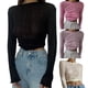 thumbnail image 4 of Txlixc Camiseta de manga larga para mujeres Txlixc moda, 4 of 4