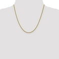 thumbnail image 2 of 14K Yellow Gold necklace Spiga (Wheat) chain 20 in 2 mm, 2 of 5
