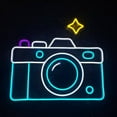 thumbnail image 2 of Craftnamesign Camera Neon Sign, Studio Decor, Photographer Gifts, 2 of 4
