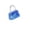 A002- Blue, variant on Sensory Toys Clear Transparent Squish Squeeze Colorful Handheld Tote Style Soft for Everyday Relaxation All Ages Gift Single Unit