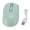 Green, variant on YAHHU Wireless Mouse Rechargeable Silent 2 Modes for Gaming 800 1200 1600DPI Adjustable Macaron Color Pink Ergonomic Portable 2.4G BT (4.33 in / 11 cm)