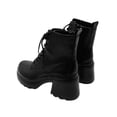 thumbnail image 5 of Bar III Womens Peliican  Solid Faux Leather Booties, 5 of 6