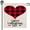 color 2, variant on JOOCAR Valentine's Day Garden Flags, Black and White Buffalo Plaid Hearts Welcome 12x18 Inch Reversible Garden Flags for Outdoor Garden Holiday Yard Decoration