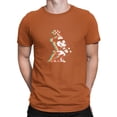 thumbnail image 3 of Multicolor Vintage Cartoon T-shirt Color Men's -SmartPrintsInk Designs, 3 of 4