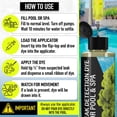 thumbnail image 5 of Pool Leak Detection Dye Kit - with 2 Precision Applicators - 75+ Tests - Superior Long Lasting UV Pool Dye Easily Locates Leaks - for All Pool, Spa, & Hot Tub Types - 8 OZ (Fluorescent Yellow), 5 of 9