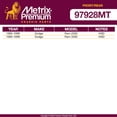 thumbnail image 2 of Metrix Premium Chassis Parts -4 PC Front & Rear Stabilizer Bar Link Kit Fits 95-99 Dodge Ram 2500 4WD,95-99 Dodge Ram 3500 4WD,Replacement K7280,K7371, 2 of 10