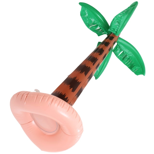 Hytrove Árbol Inflable De PVC Verde Con Para De Fiesta En Piscina