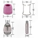 thumbnail image 4 of Plasma Cutter Torch Tip Nozzles Consumables Kit for Cutting Applications Accessories, 4 of 5