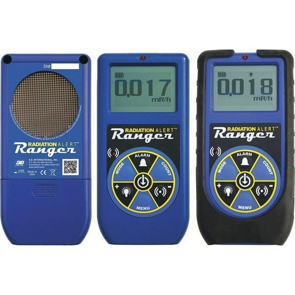 Radiation Alert Radiation Mtr,0.01to1000uSv/hr,Digital RANGER